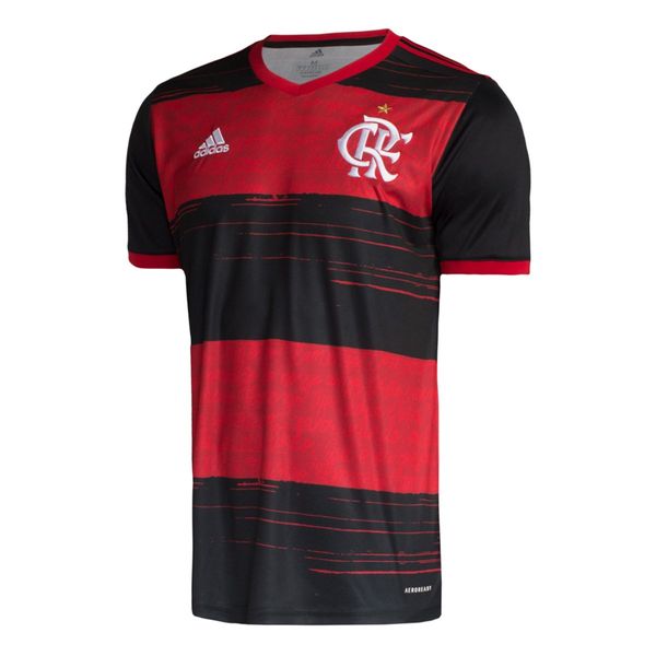 Camisa-Flamengo-I-20-21---Torcedor-Adidas-Masculina---Preto-e-Vermelho