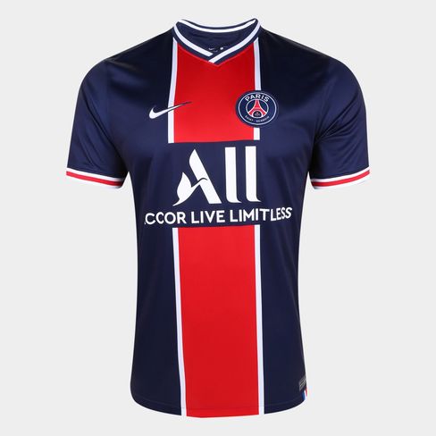 Blusa-Nike-Paris-Saint-Germain-Home-20-21-s-n°-Torcedor-|-Masculina Blusa-Nike-Paris-Saint-Germain-Home-20-21-s-n°-Torcedor-|-Masculina