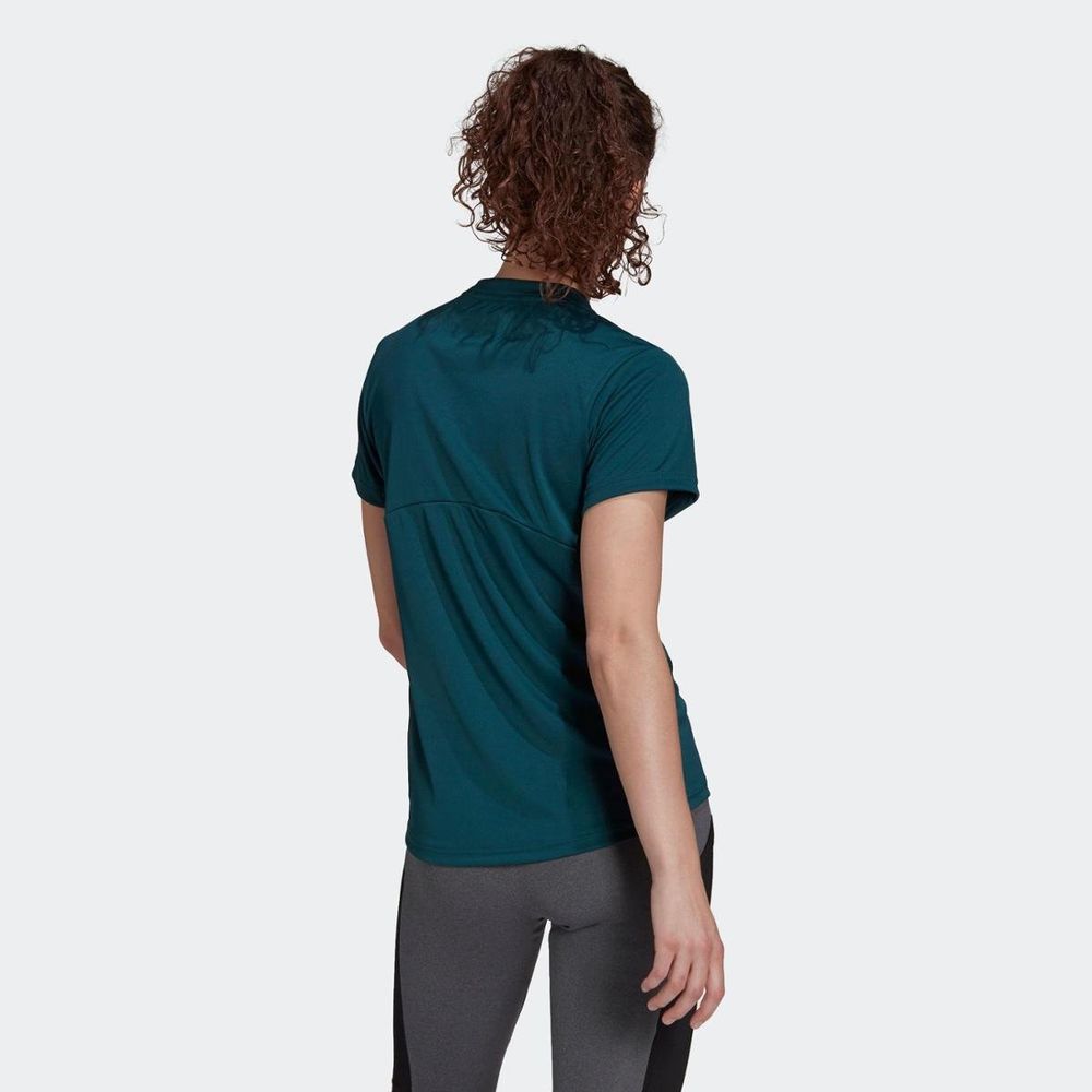 Camiseta-Esportiva-Primeblue-Designed-2-Move-Logo-Adidas-|-Feminina