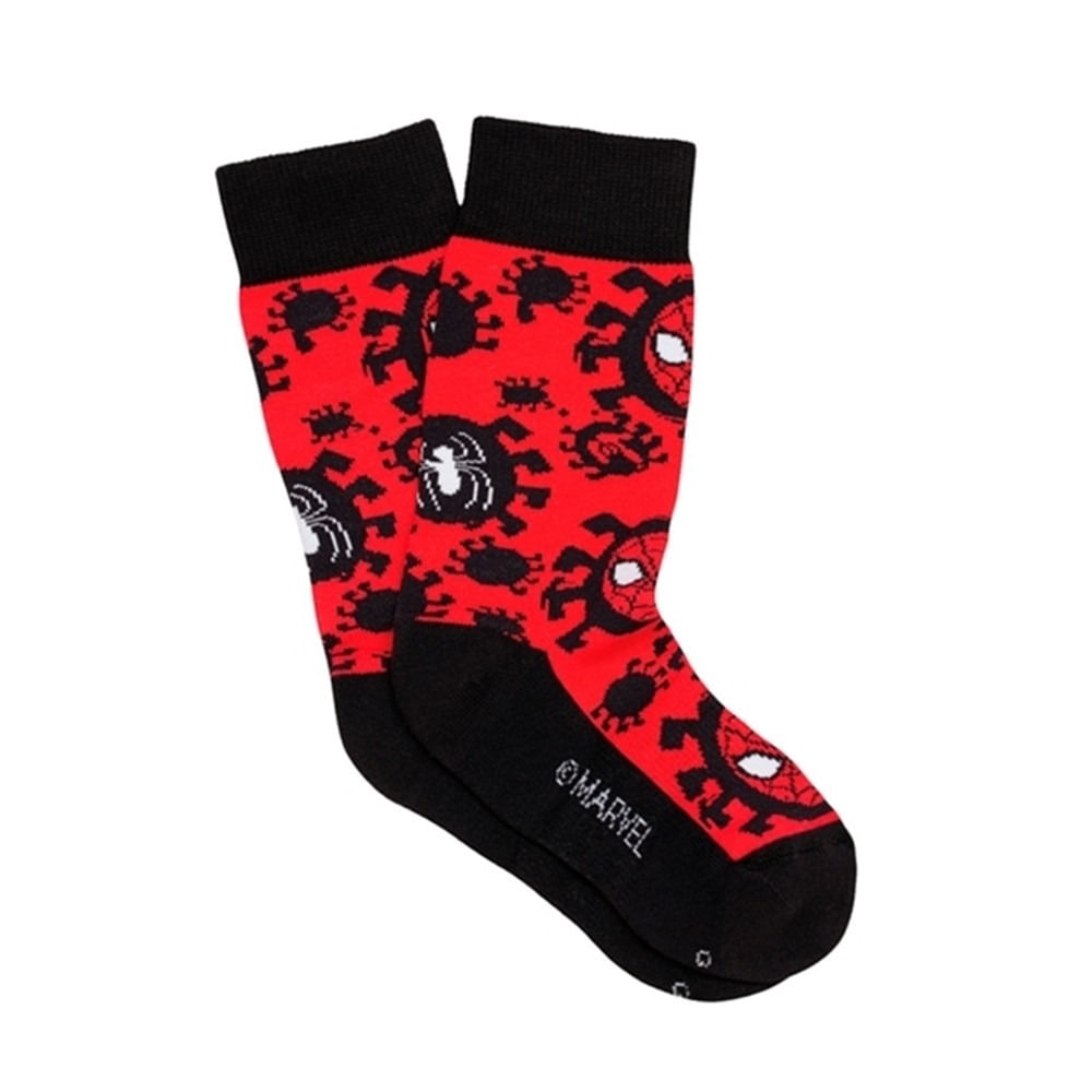 Meia-Lupo-Homem-Aranha-Unissex Meia-Lupo-Homem-Aranha-Unissex