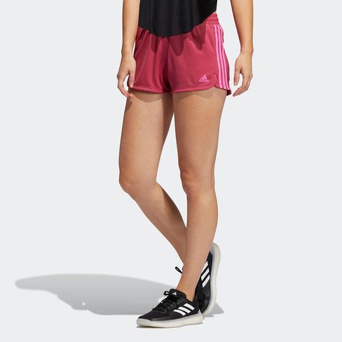 Short-Adidas-Pace-3-Stripes-Knit-Feminino Short-Adidas-Pace-3-Stripes-Knit-Feminino