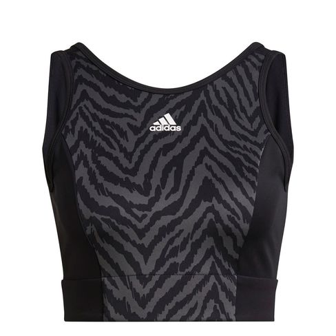 Top-Cropped-adidas-Estampa-Zebra-Aeroready-Designed-to-Move Top-Cropped-adidas-Estampa-Zebra-Aeroready-Designed-to-Move