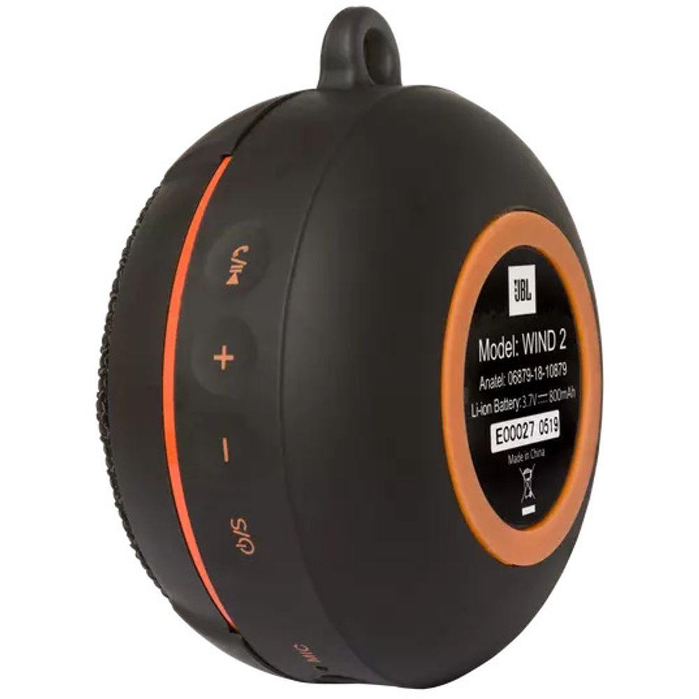Caixa-de-Som-Portatil-Bluetooth-JBL-Wind-2-USB-P2-SD-FM-IPX7-5W-8-Ohms-Suporte-Para-Bike-e-Moto-
