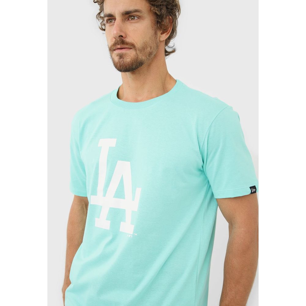 Camiseta-New-Era-MBL-Los-Angeles-Dodgers-Essentials-Duo-Masculina