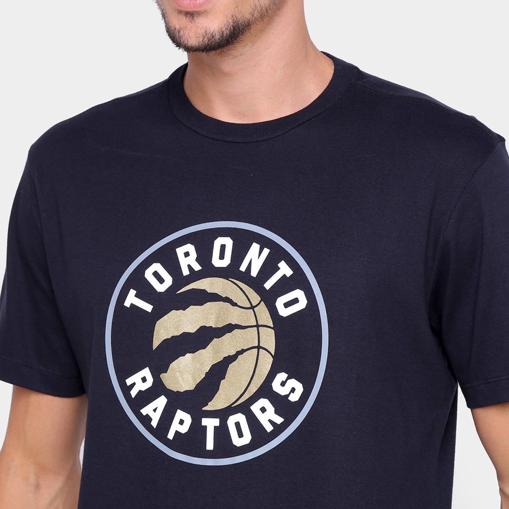 Camiseta-NBA-Toronto-Raptors-New-Era-Logo-Masculina Camiseta-NBA-Toronto-Raptors-New-Era-Logo-Masculina