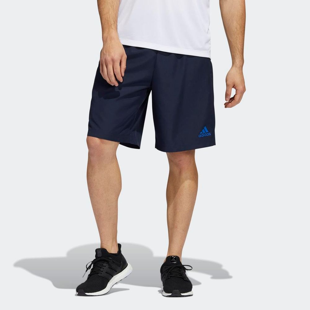 Shorts-adidas--Malha-Colorblock-Aeroready-masculino