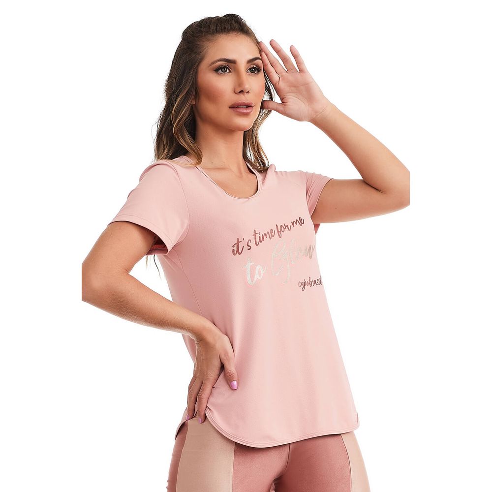 Blusa-CajuBrasil-T-shirt-Glow-Feminina Blusa-CajuBrasil-T-shirt-Glow-Feminina
