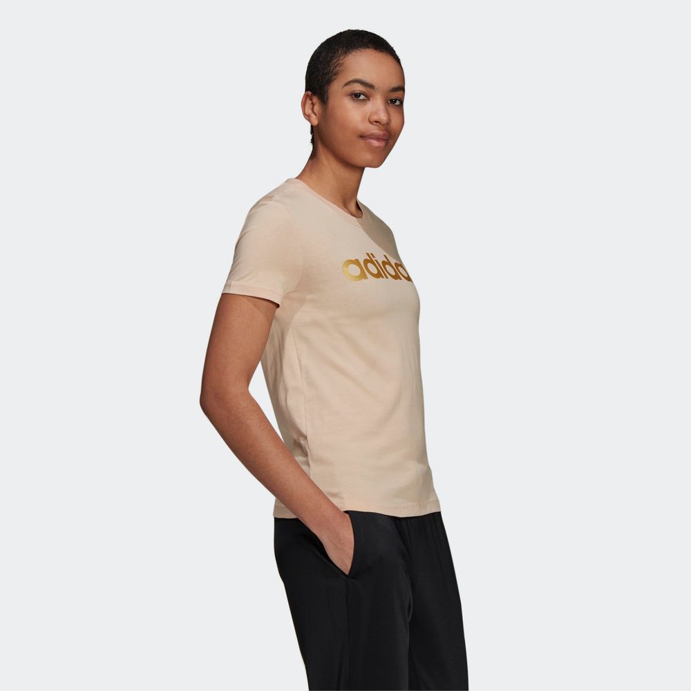 Camiseta-Adidas-Essential-Linear-Feminina