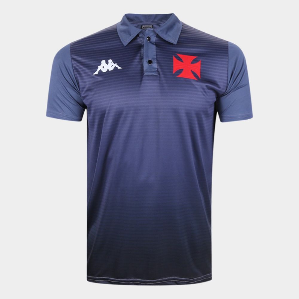 Camisa-Polo-Vasco-da-Gama-Supporter-1898-Kappa-Masculina- Camisa-Polo-Vasco-da-Gama-Supporter-1898-Kappa-Masculina-