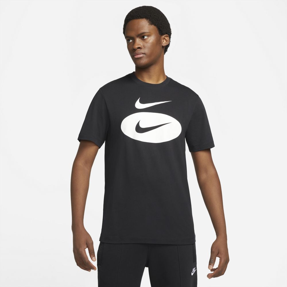 Camiseta Nike Training Swoosh Cinza - Compre Agora