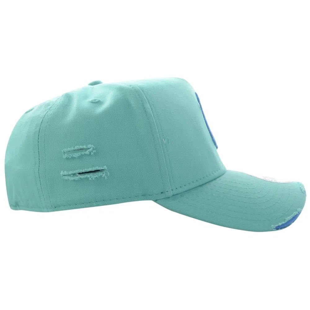 Bone-New-Era-New-York-Yankees-940-A-Frame-Damage-Destroyed-Aba-Curva-Verde-Azul