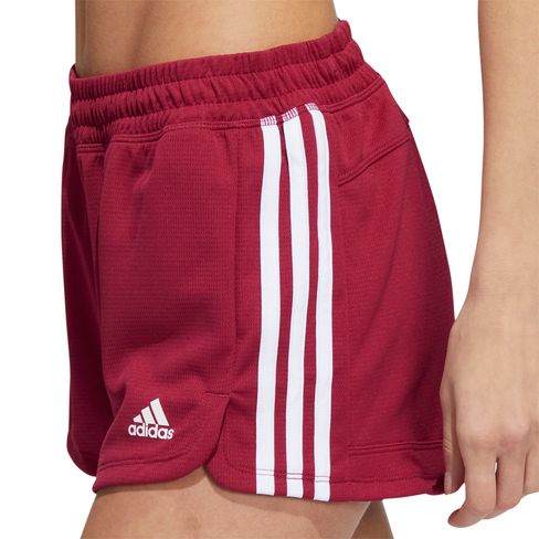 Shorts-adidas-Feminino-Pacer-3-Listras-Knit-Feminina-