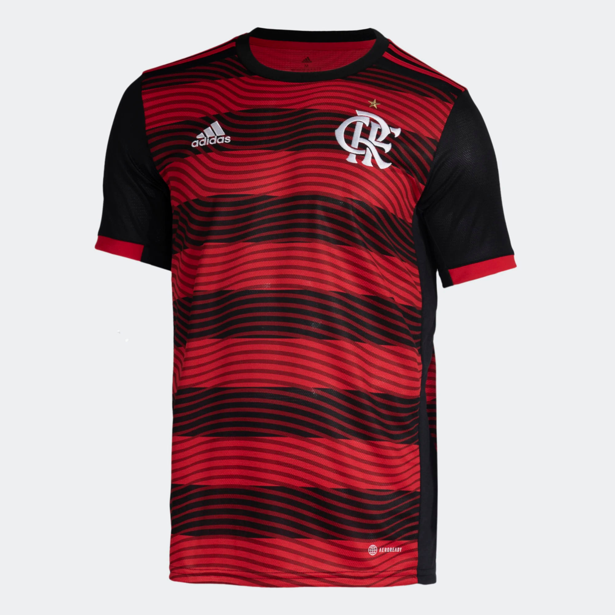 Camisa Adidas Flamengo I 22 23 Masculina sem Numero nortista