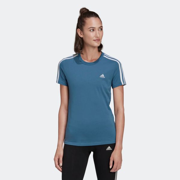 Camiseta-Essentials-Slim-3-Stripes