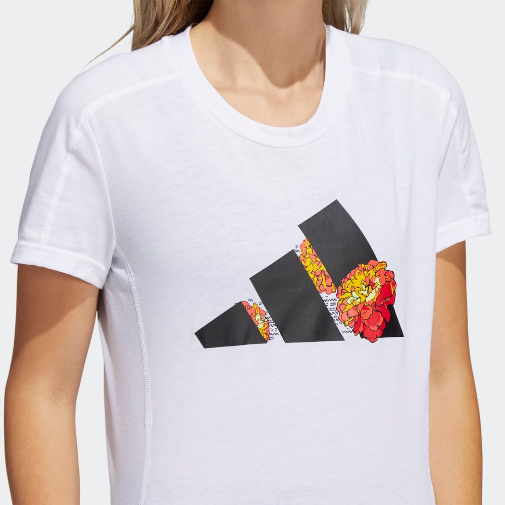 Camiseta-Adidas-Aeroready-Flower-Running--