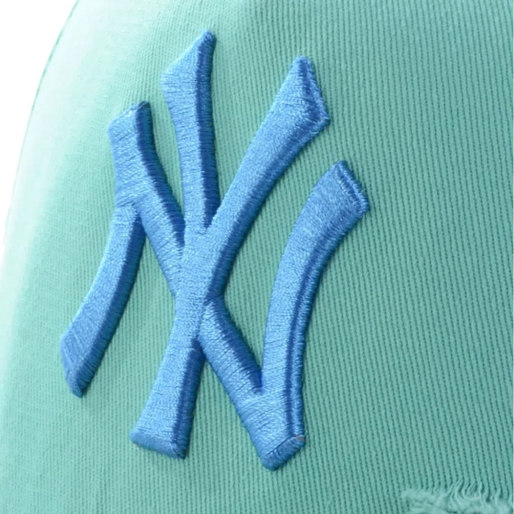 Bone-New-Era-New-York-Yankees-940-A-Frame-Damage-Destroyed-Aba-Curva-Verde-Azul