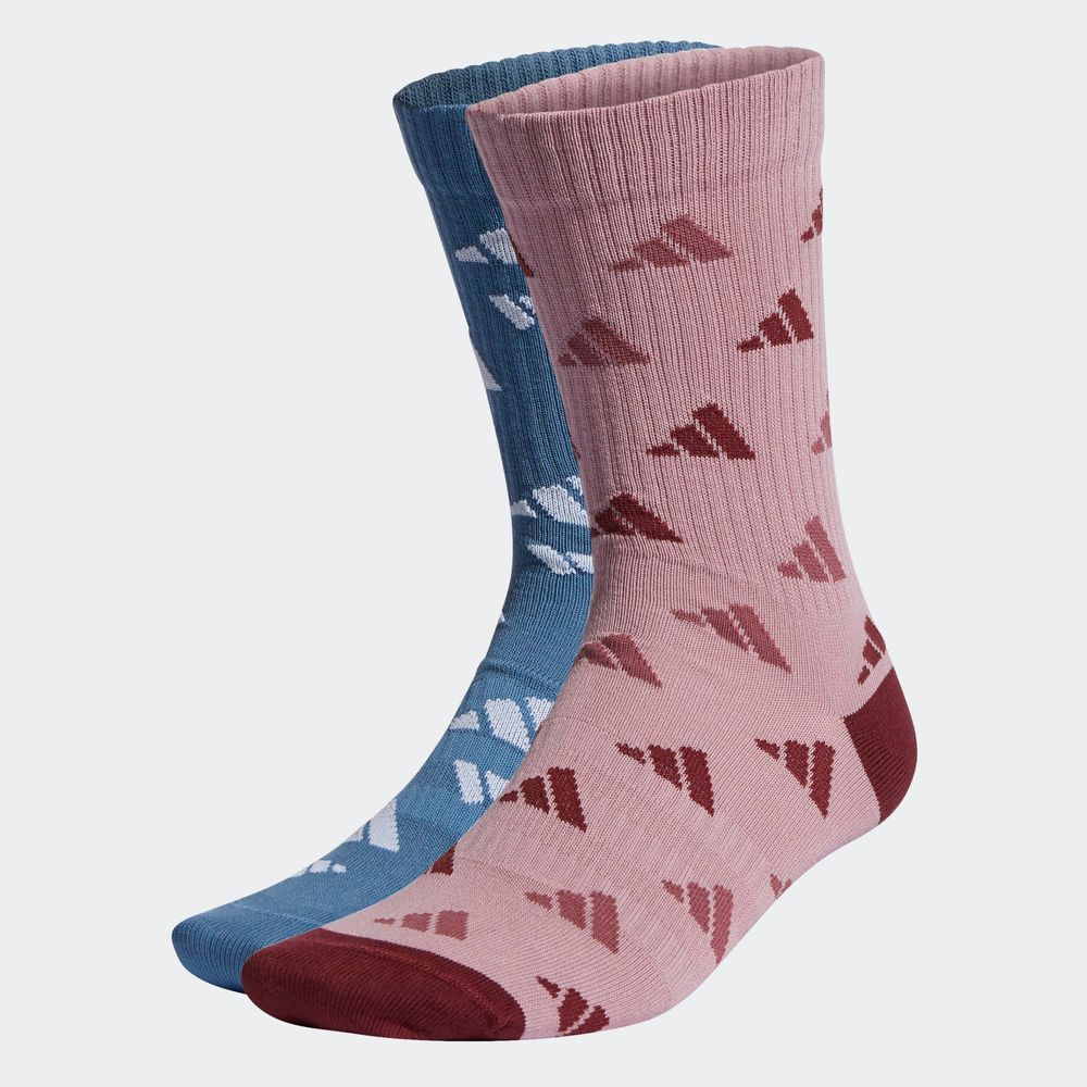 Meias-Adidas-3-Stripes-Graphic-Sport-2-Pares Meias-Adidas-3-Stripes-Graphic-Sport-2-Pares