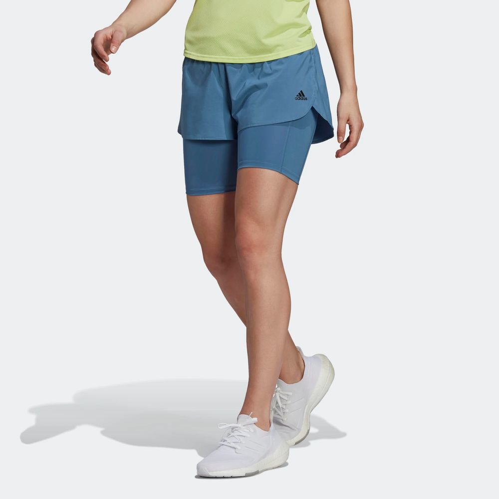 adidas Run Icons Two-In-One Shorts