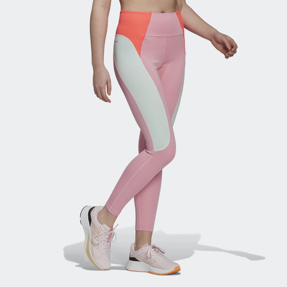 Legging adidas Performance Latin Fit Colorblock Preta - Compre Agora