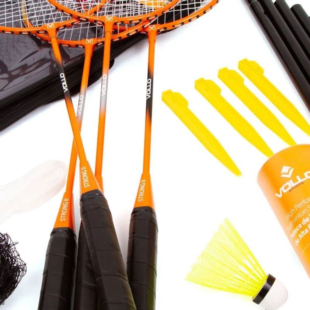Kit-Vollo-Badminton-4-Raquetes-3-Petecas-