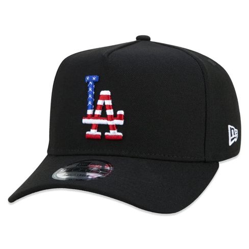 Bone-New-Era-9FORTY-A-Frame-Snapback-MLB-Los-Angeles-Dodgers-USA-
