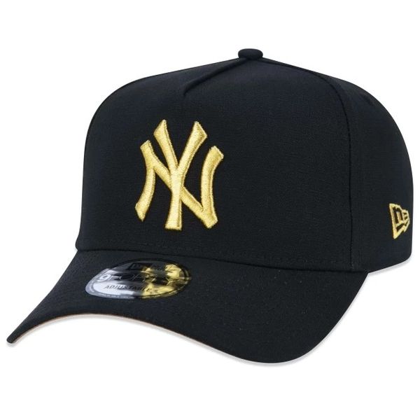 Bone-9FORTY-A-Frame-Snapback-MLB-New-York-Yankees-Aba-Curva