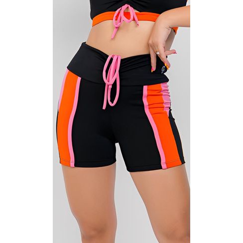 Short-Fit-Cat-Texture-Black-Feminino Short-Fit-Cat-Texture-Black-Feminino