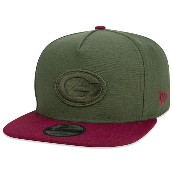 Bone-New-Era-9FIFTY-A-Frame-Snapback-NFL-Green-Bay-Packers-Classic-