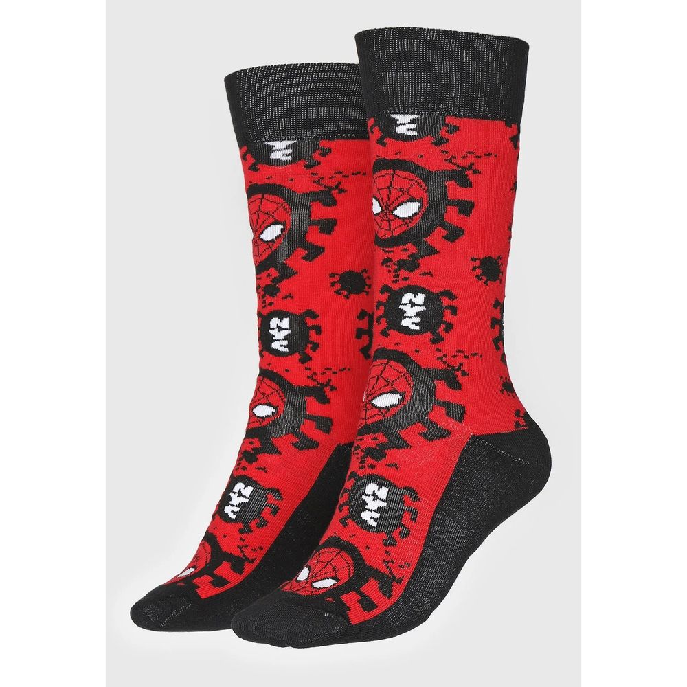 Meia-Lupo-Homem-Aranha-Unissex Meia-Lupo-Homem-Aranha-Unissex