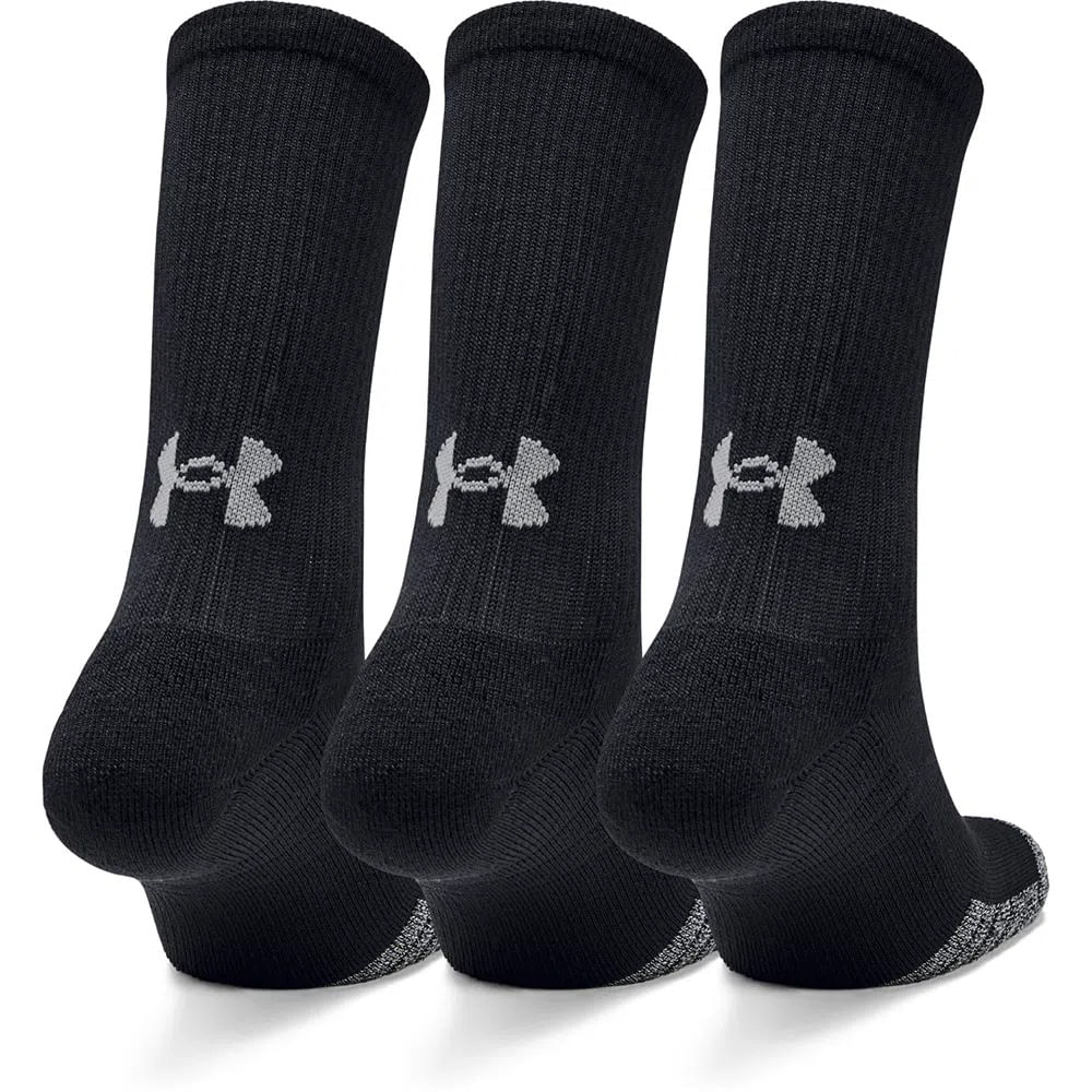 Kit-Meia-Under-Armour-Heatgear-Cano-alto-Unissex Kit-Meia-Under-Armour-Heatgear-Cano-alto-Unissex