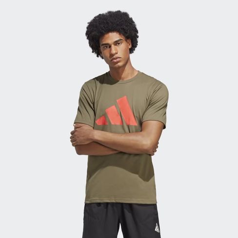 Camiseta-Adidas-Treino-Manga-Curta-Logo