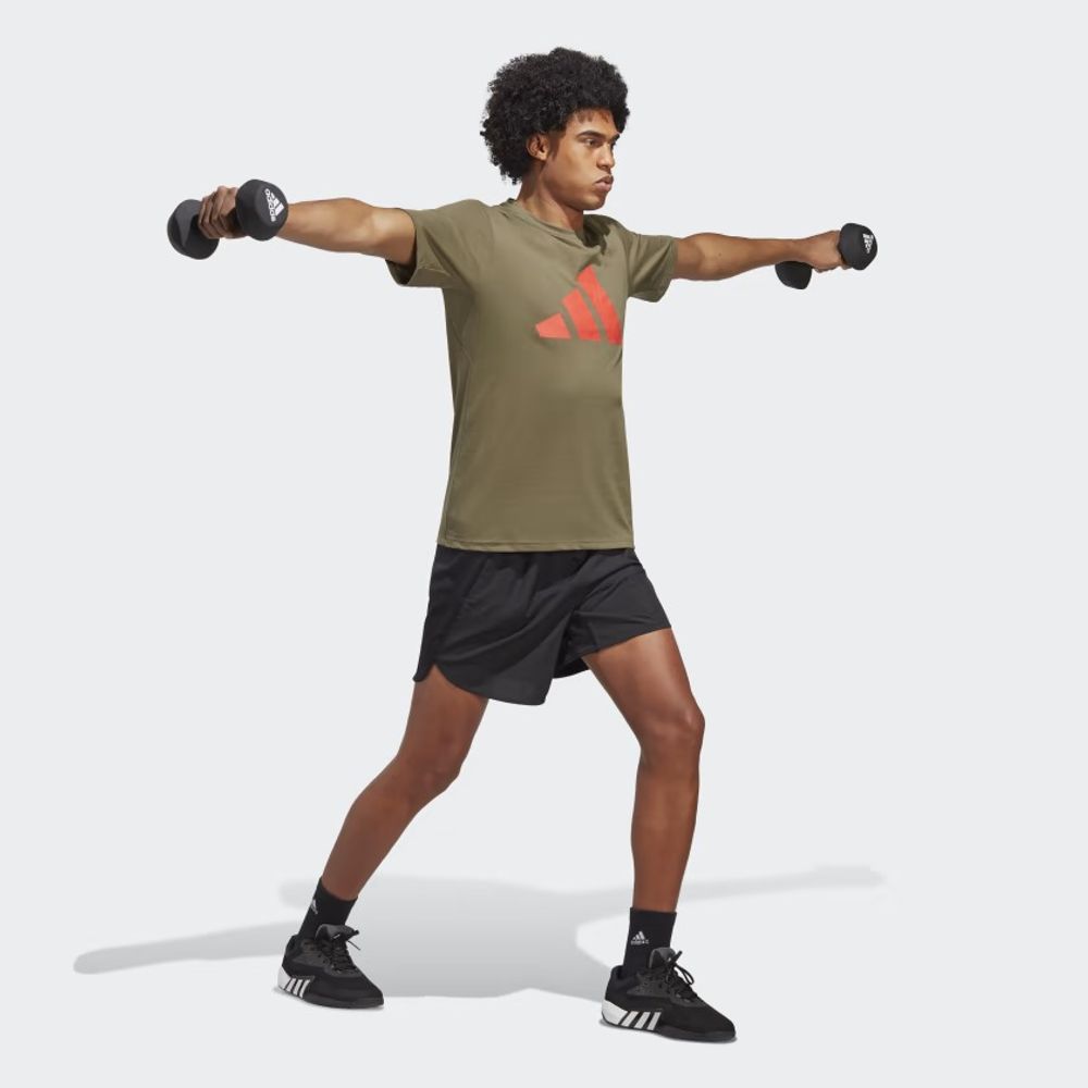 Camiseta-Adidas-Treino-Manga-Curta-Logo