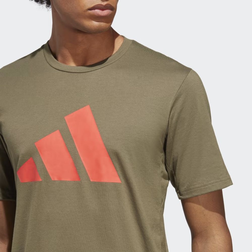 Camiseta-Adidas-Treino-Manga-Curta-Logo