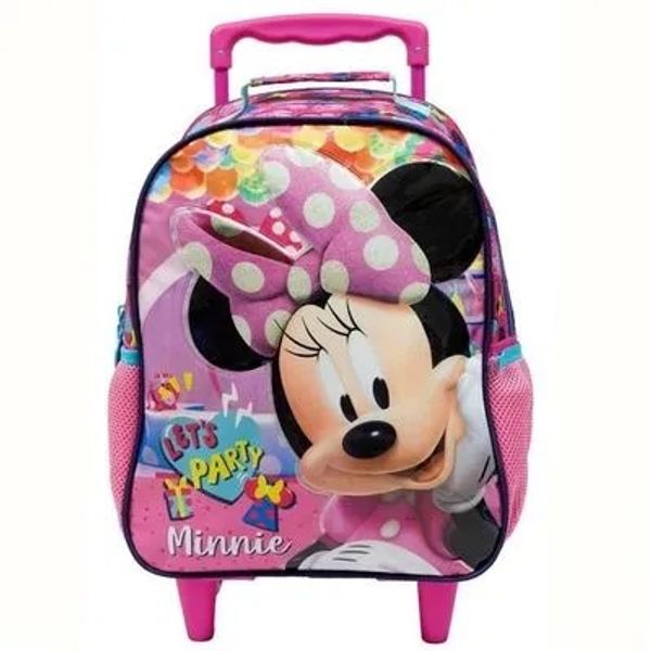 Mochila-Xeryus-Escolar-com-Rodinha-Minnie