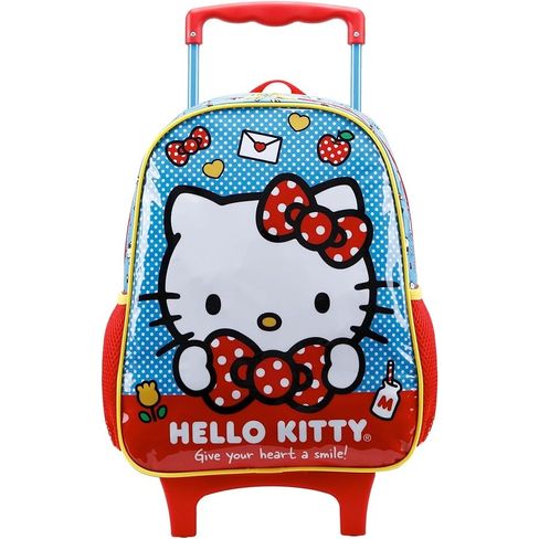 Mochila-Xeryus-de-Rodinhas-Hello-Kitty Mochila-Xeryus-de-Rodinhas-Hello-Kitty