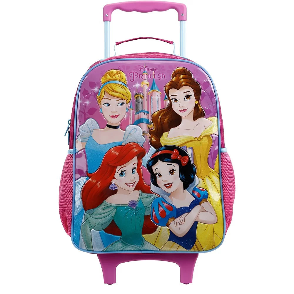 Mochila-Xeryus-de-Rodinhas-Princesas-da-Disney Mochila-Xeryus-de-Rodinhas-Princesas-da-Disney