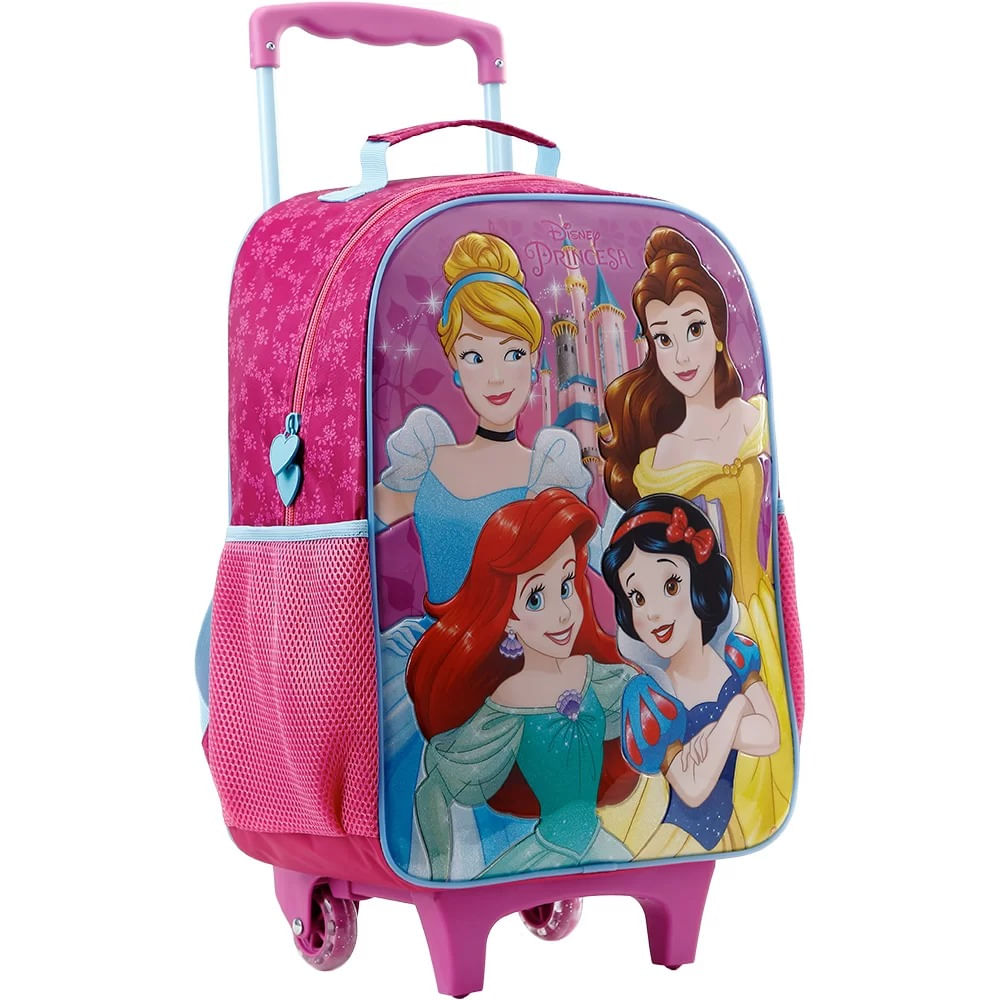 Mochila-Xeryus-de-Rodinhas-Princesas-da-Disney Mochila-Xeryus-de-Rodinhas-Princesas-da-Disney