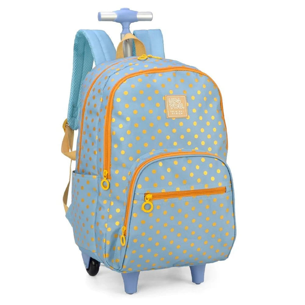 Mochila-Up4You-De-Rodinhas-Com-Bolinhas Mochila-Up4You-De-Rodinhas-Com-Bolinhas