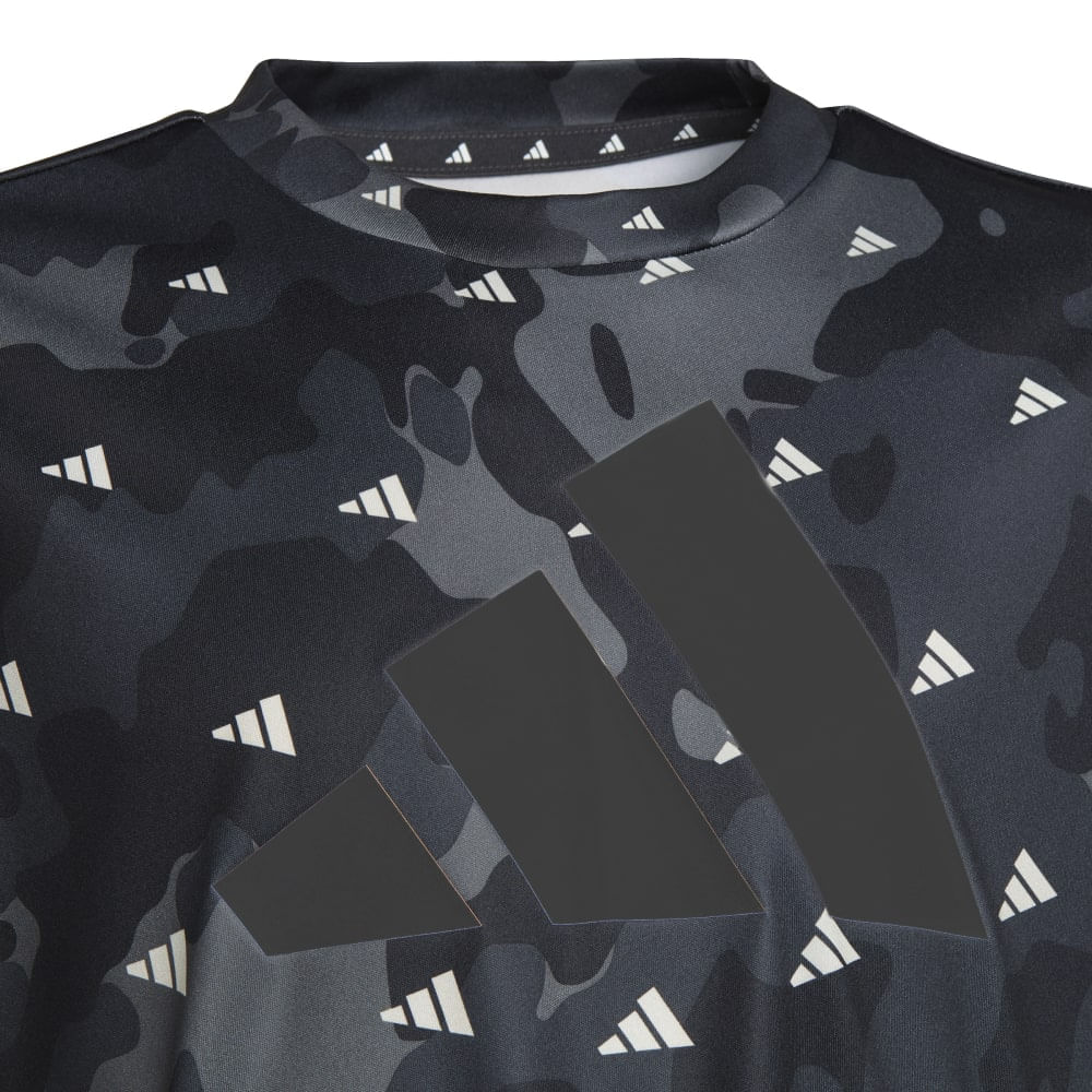 Camiseta Adidas U Tr-Es Aop T Infantil