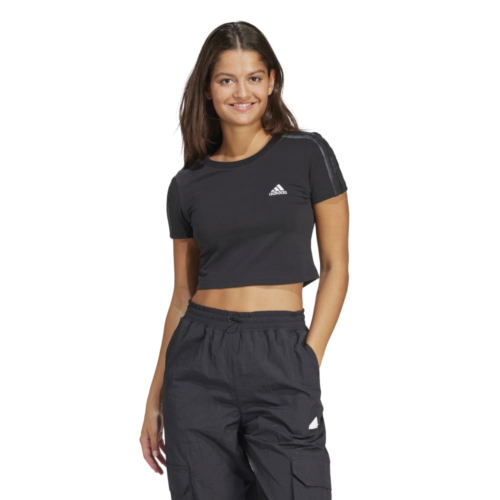 Camiseta-Adidas-Essentials-Tres-Listras Camiseta-Adidas-Essentials-Tres-Listras