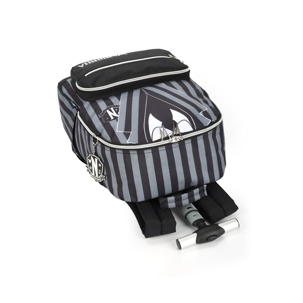 Mochila-Luxcel-Wandinha-De-Rodinhas