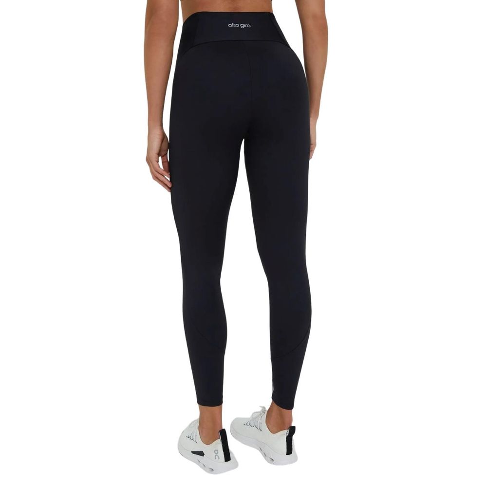 Legging Alto Giro Recortes Tule