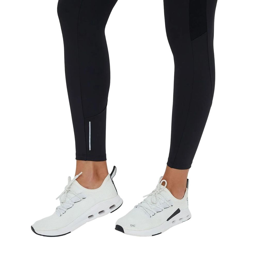 Legging Alto Giro Recortes Tule