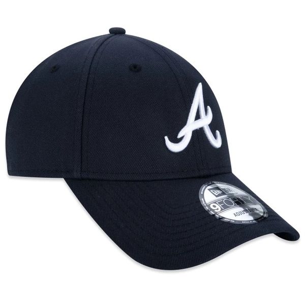 Bone-New-Era-9FORTY-Snapback-MLB-Atlanta-Braves-Aba-Curva