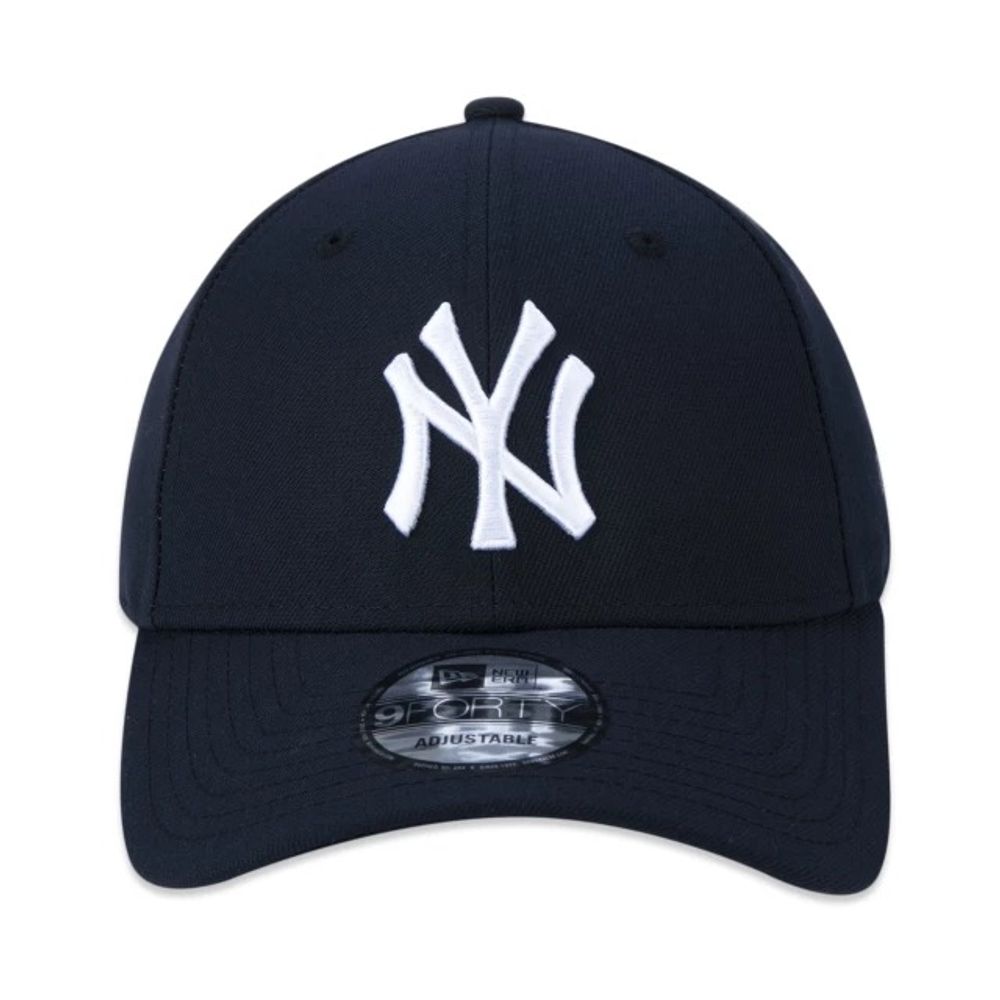 Bone-New-Era-9FORTY-Snapback-MLB-New-York-Yankees-Aba-Curva