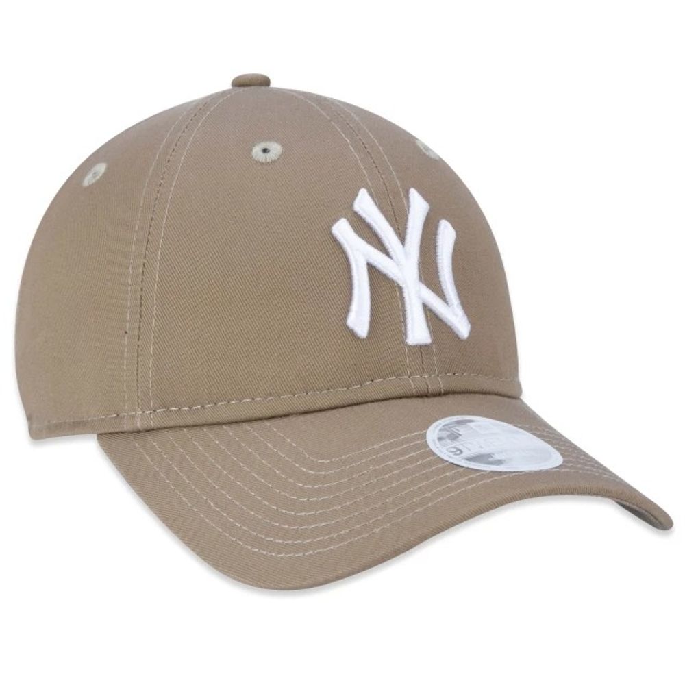Bone-New-Era-Feminino-9TWENTY-Strapback-MLB-New-York-Yankees-Aba-Curva