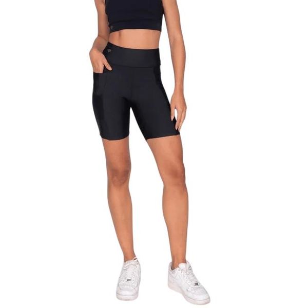 Bermuda Amei Bolsos Laterais